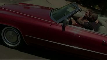 Slim Blonde Babe Swallows