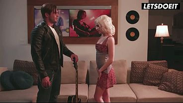 Slim Blonde Kiara Sucks Balls Then Gets Pounded – LETSDOEIT