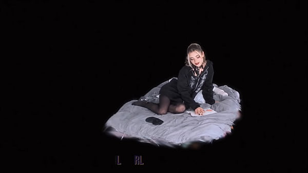 Teen Slut Demi Hawks masturbates in Spatial VR