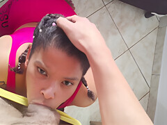 Tiffany Montavani In Stepdaughter Being Peeled By Her Stepbrother