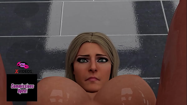 WWE 3D Futa Bianca Belair fucks Alexa Bliss backstage