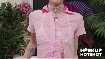 90-Pound Babe Shro0ms Q Meets Up With Bryan Gozzling For Extreme Sex