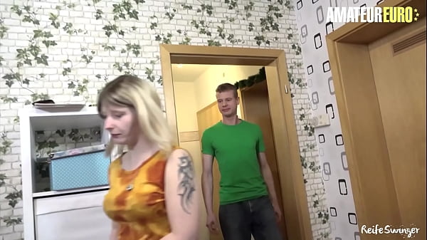 AMATEUR EURO – Blonde Babe Sucks And Fucks Her Neighbor