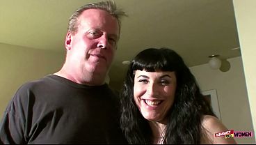 An amateur with big tits in a cowgirl position receives a big cock while moaning