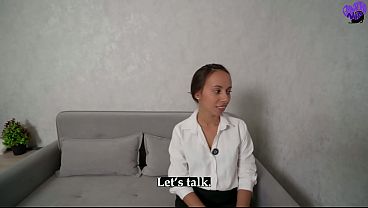 Boss Fucks Secretary During Interview Blowjob Cowgirl Cum on Tongue – Pantera Nika