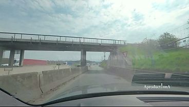 Girls knows how to have fun in my Car