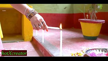 Indian Couple swapping Sex at Holi Day Party! Amazing Hot Sex