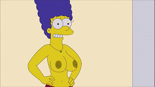 Marge Simpson nude photoshoot