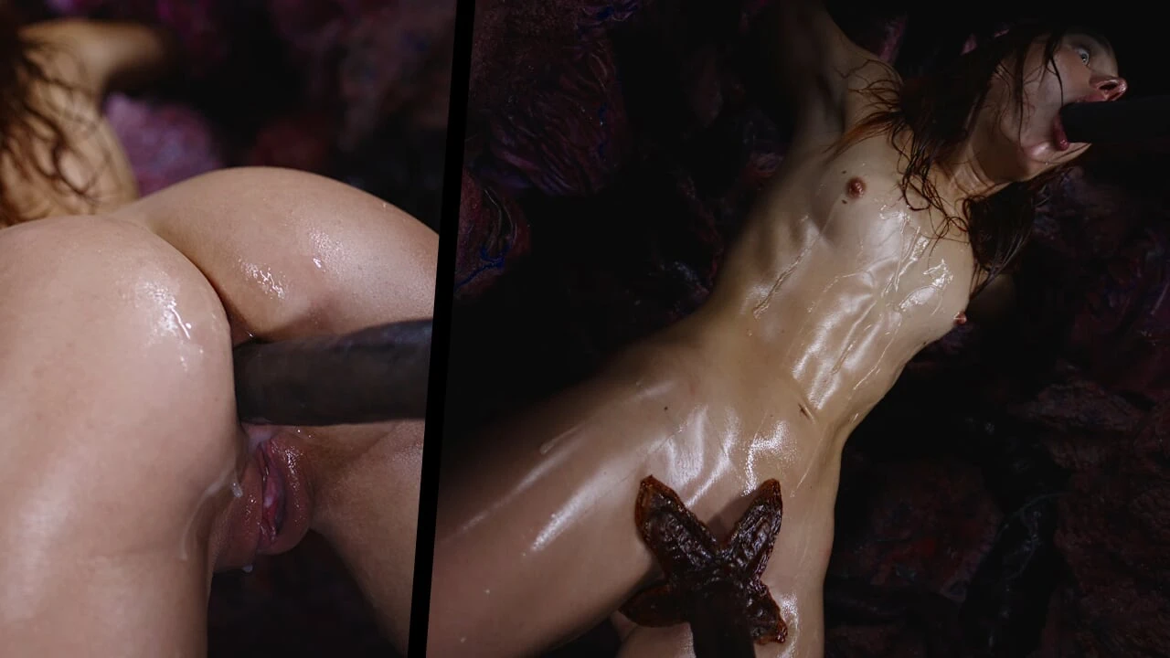 Monster Fuck With Clemence Audiard – Real Life Hentai with Anal Creampie All The Way Through