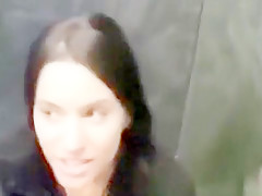 Naughty GF BJ in the changing room