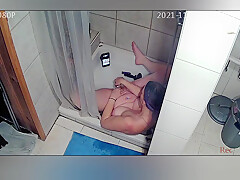 Shower Cam Of Me Toying