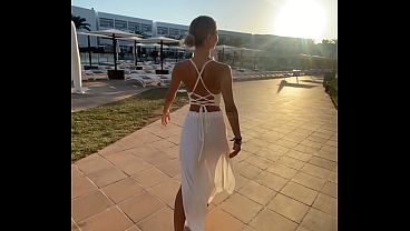 Stunning Body Blonde Riding A Huge Cock