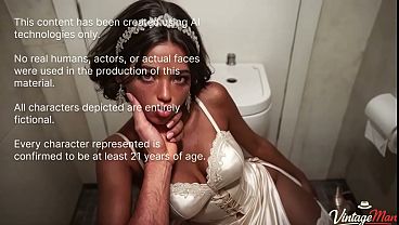 Bride cheats on husband with his best friend in the toilet[AI]